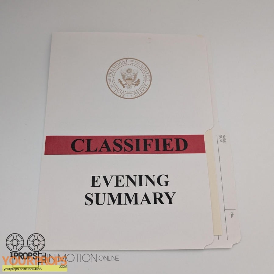 Designated Survivor  (2016-2019) original movie prop