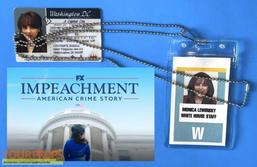 American Crime Story Impeachment original movie prop