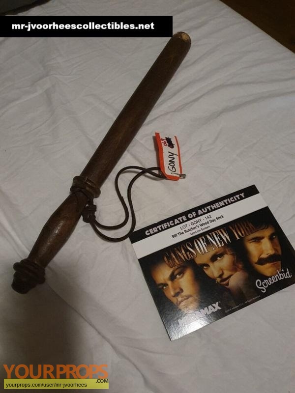 Gangs of New York original movie prop