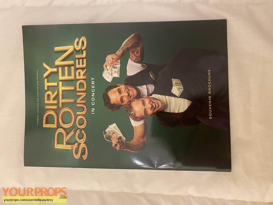 Dirty Rotten Scoundrels (Theatre) original production material