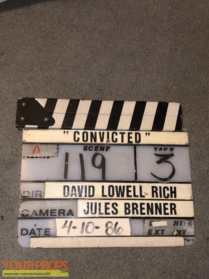 Convicted original production material