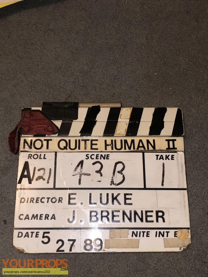 Not Quite Human II original production material