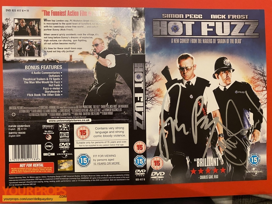 Hot Fuzz original production material