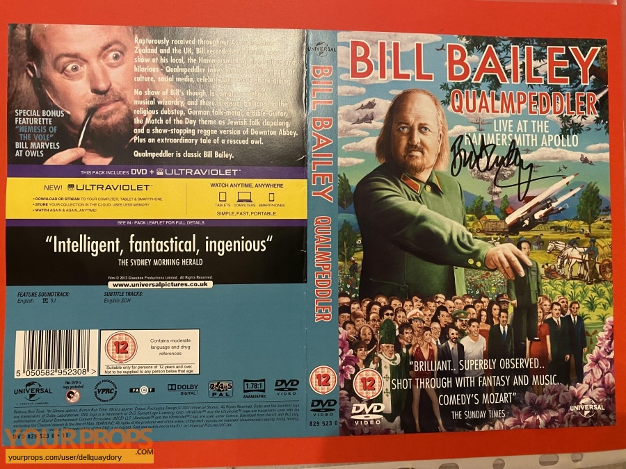 Bill Bailey Qualmpeddler original production material