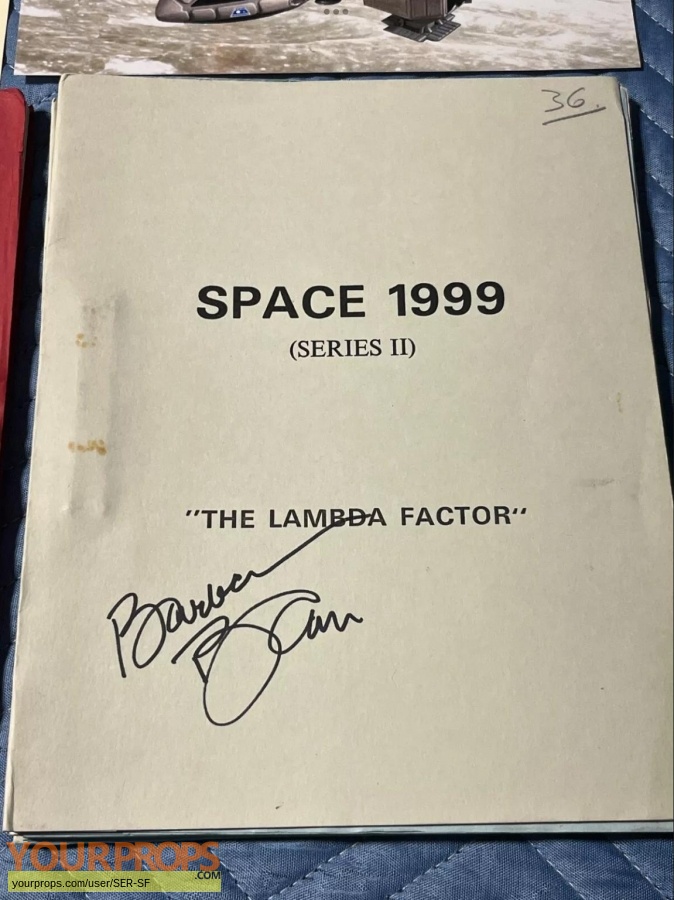 Space 1999 TV 1975 original production material