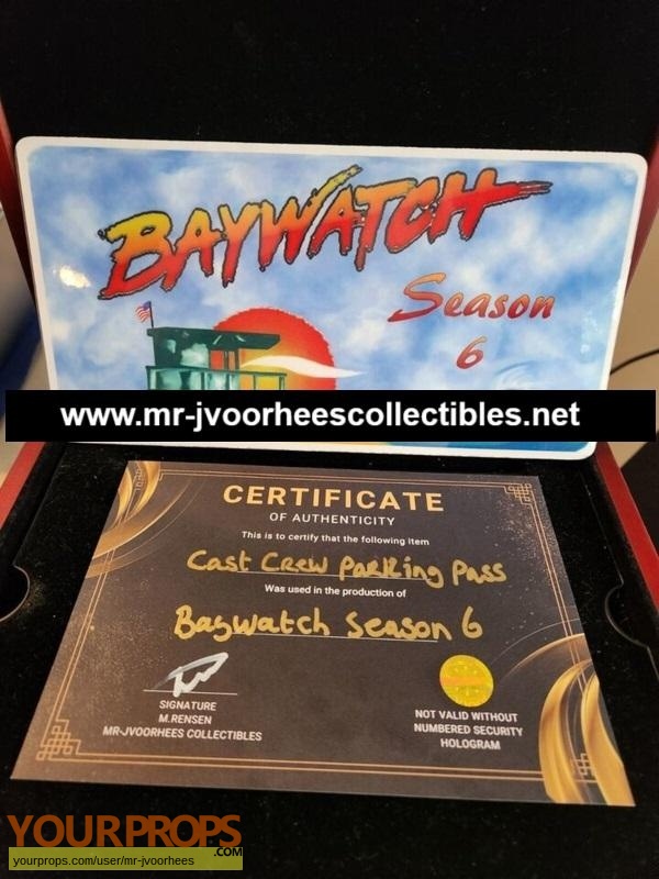 Baywatch original movie prop