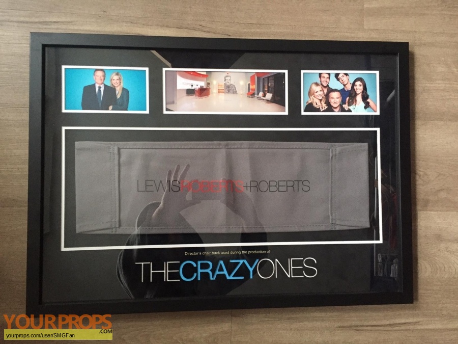 The Crazy Ones original film-crew items