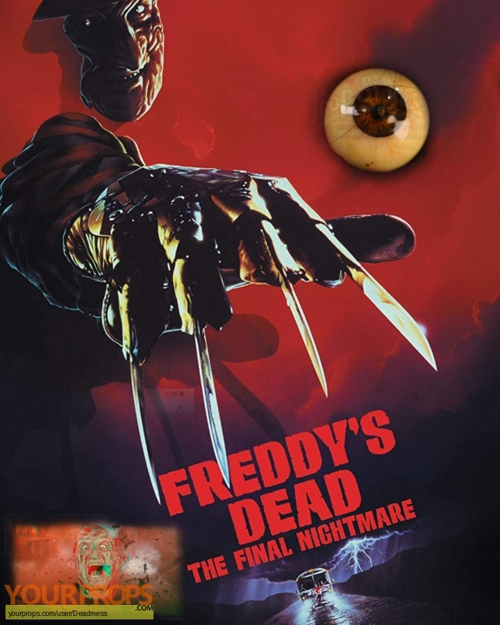 Freddys Dead  The Final Nightmare original movie prop