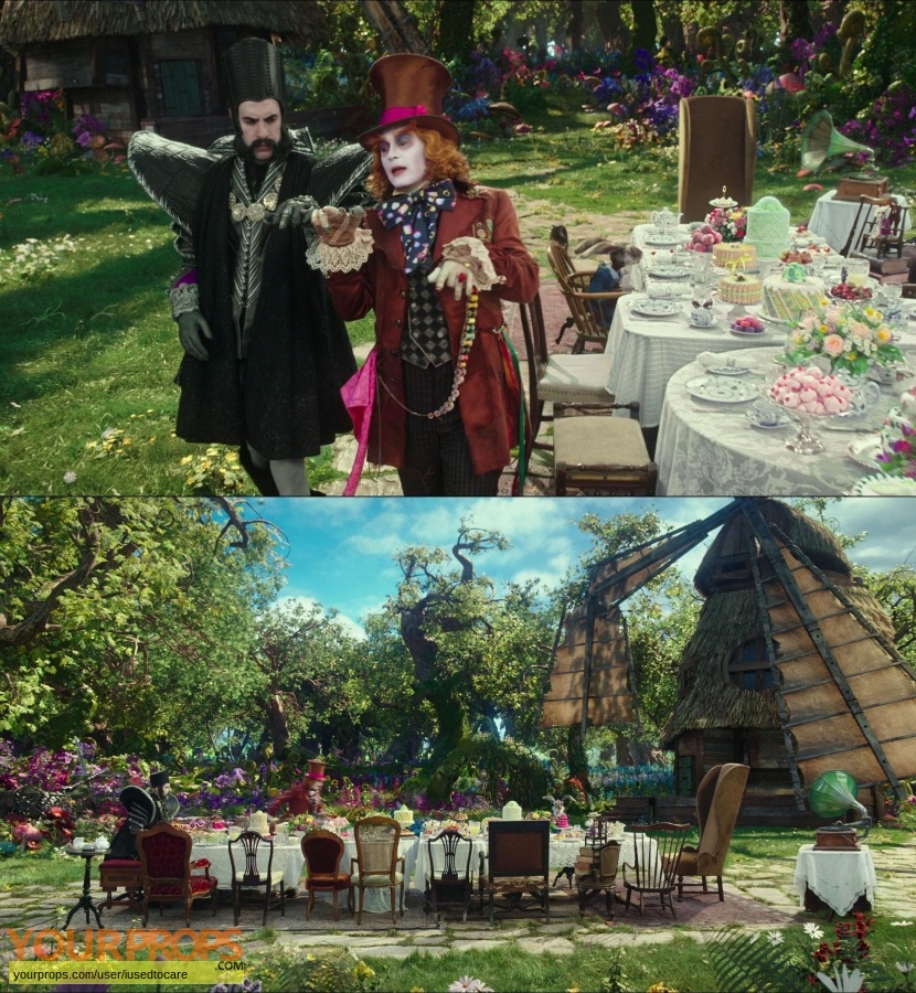 Alice Through The Looking Glass original set dressing   pieces