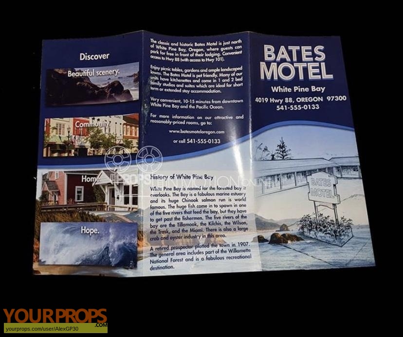 Bates Motel original movie prop