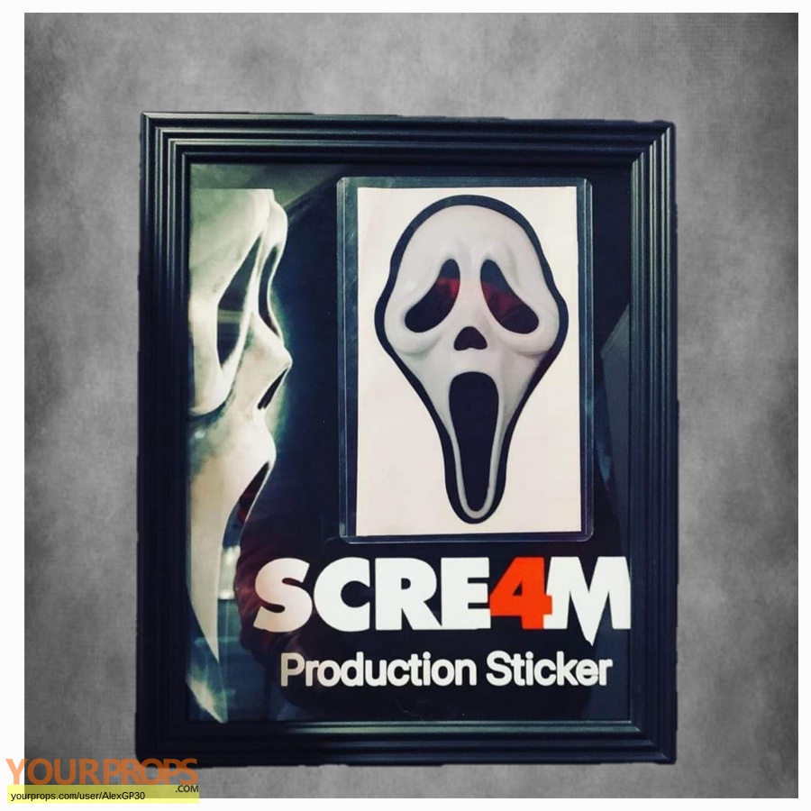 Scream 4   Scre4m original production material