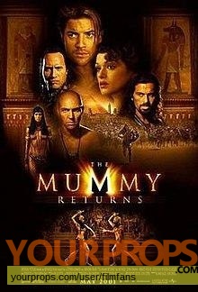 The Mummy Returns original movie prop