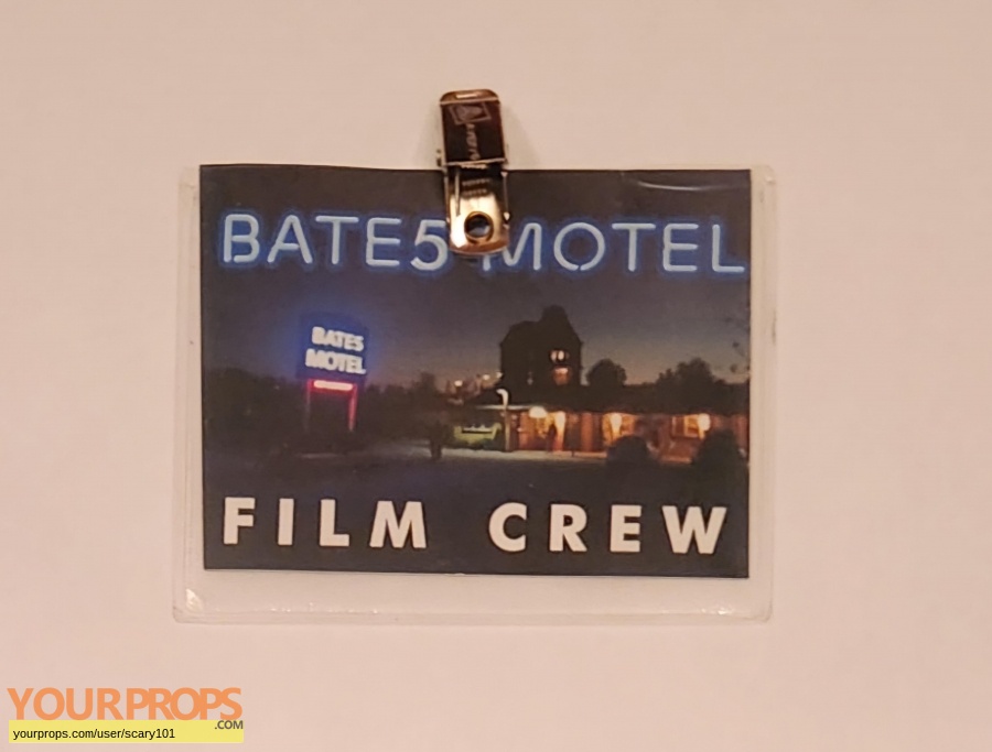 Bates Motel original film-crew items