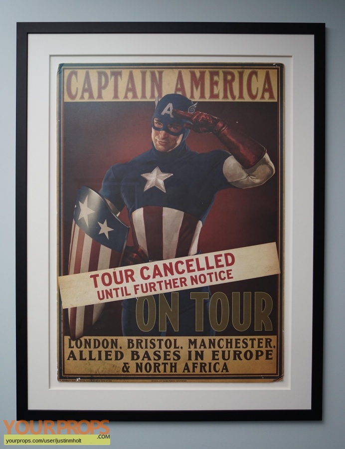 Captain America  The First Avenger original movie prop