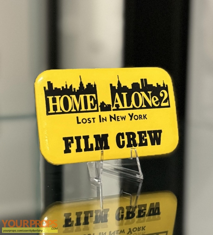 Home Alone 2 original film-crew items