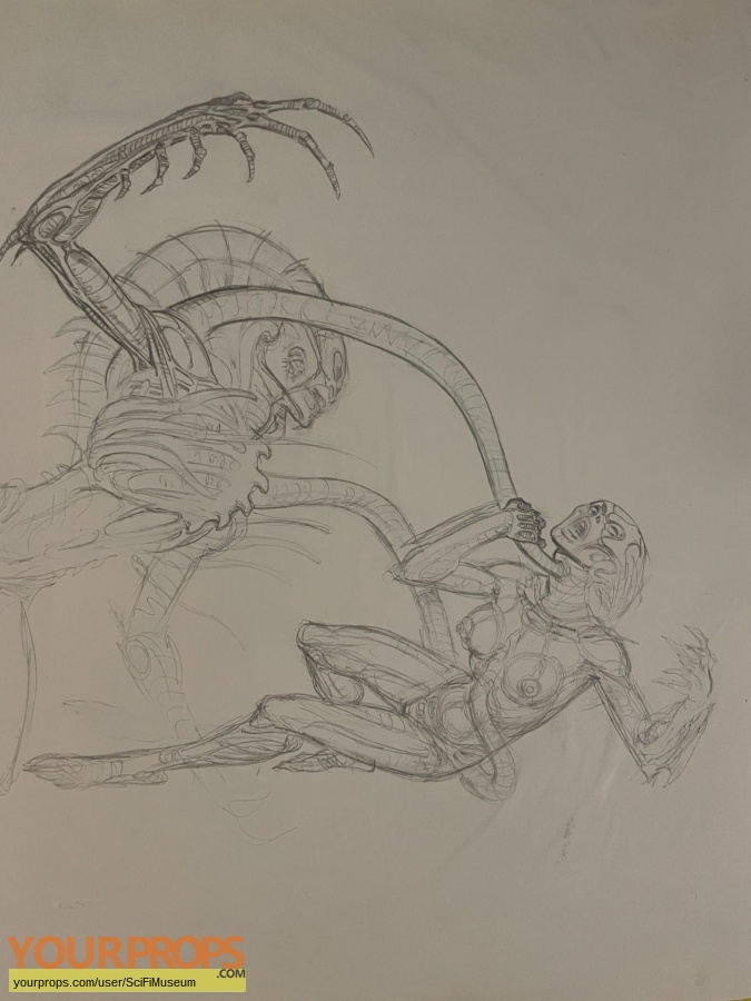 Species 2 original production artwork