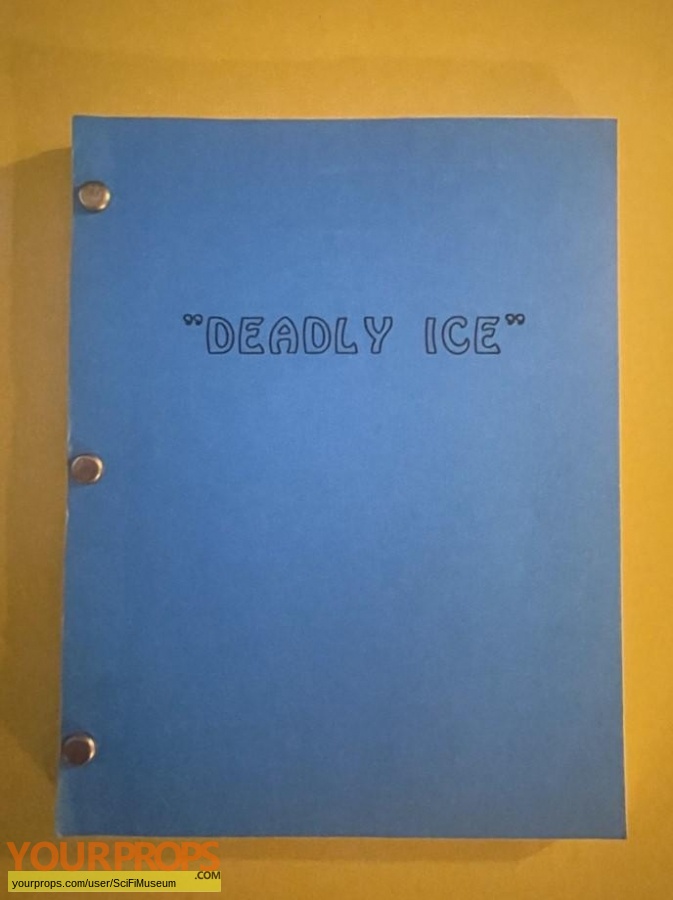 Deadly Ice original production material