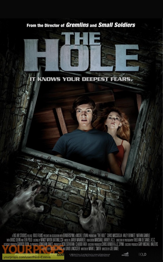 The Hole 3D original movie prop