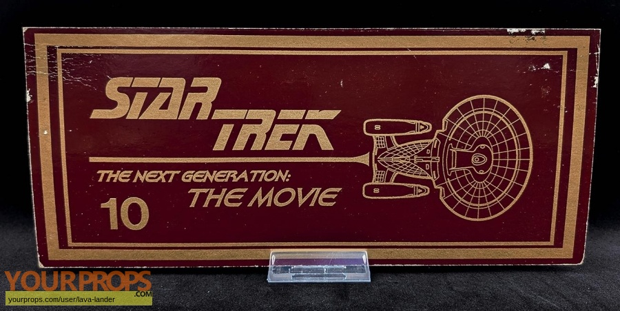 Star Trek Generations original film-crew items