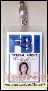 The X Files X-Files Agent Monica Reyes FBI ID Badge Prop Replica ...