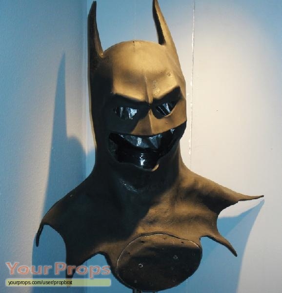 Batman Michael Keatons Batman cowl original movie costume