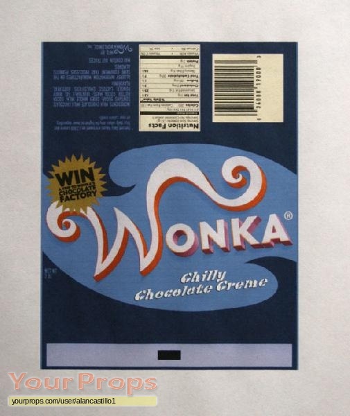 Charlie and the Chocolate Factory Chilly Chocolate Creme Wonka Bar ...