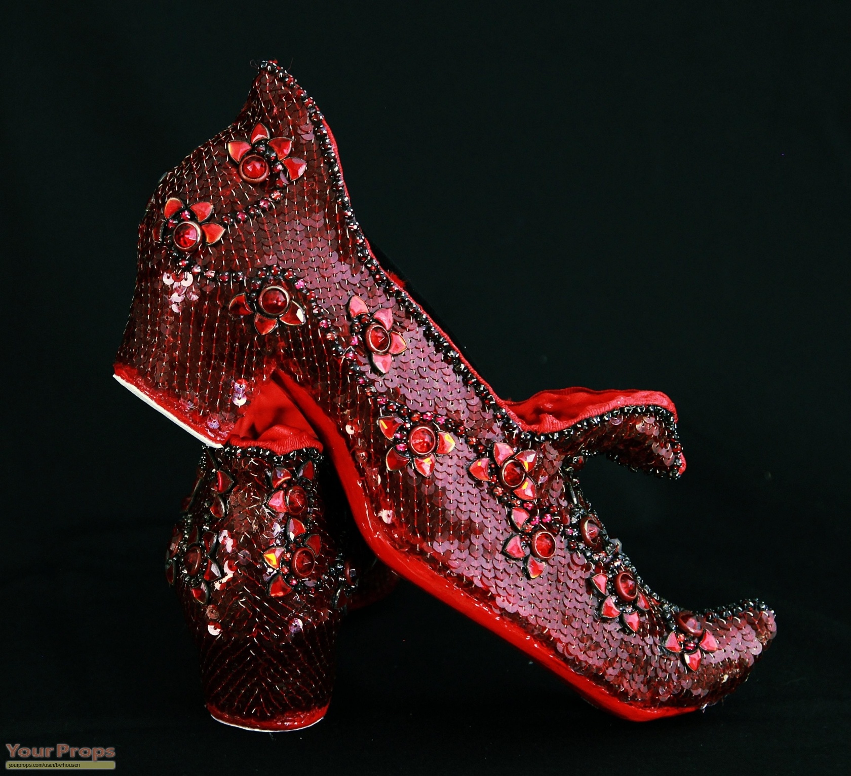 The Wizard of Oz Ruby Slippers, The Arabian Test Shoes replica movie ...