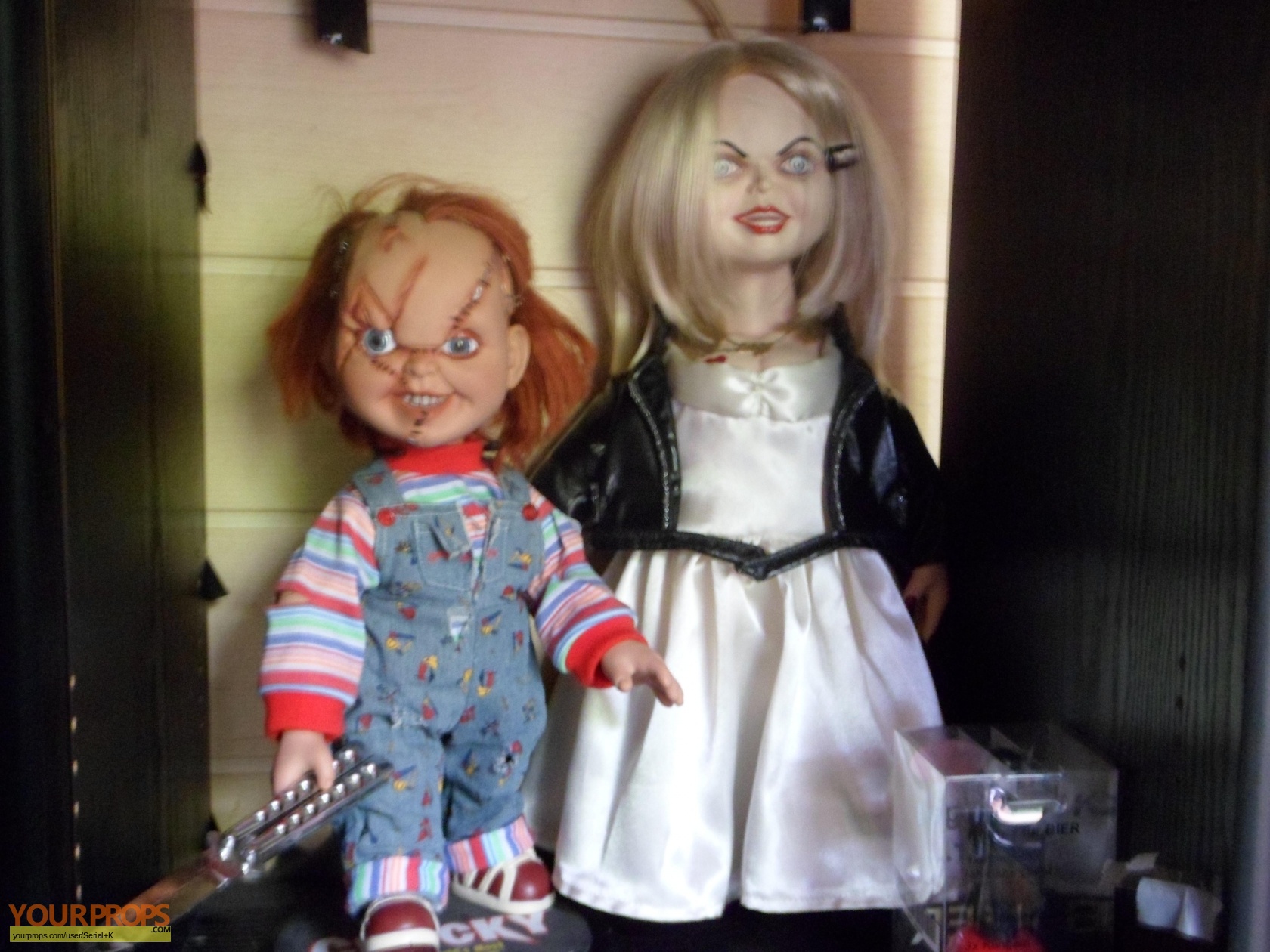 Bride of Chucky Chucky ' s Bride Tiffany Puppet 18 inch Sideshow ...