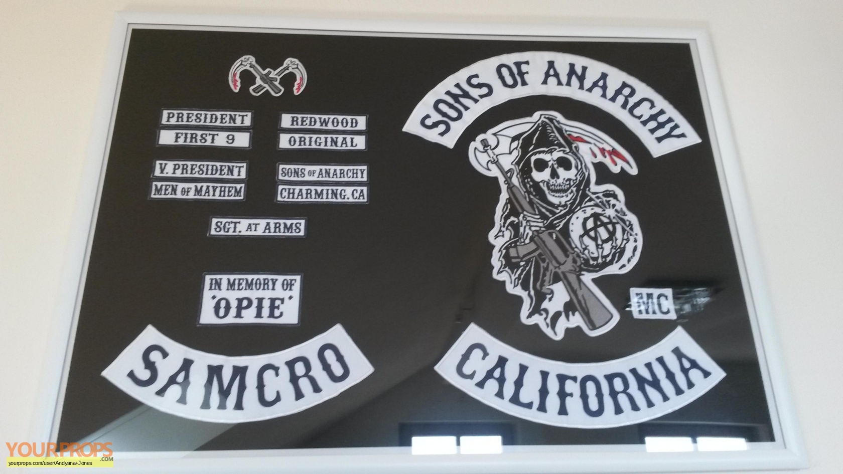 Sons Of Anarchy Patches Full Set