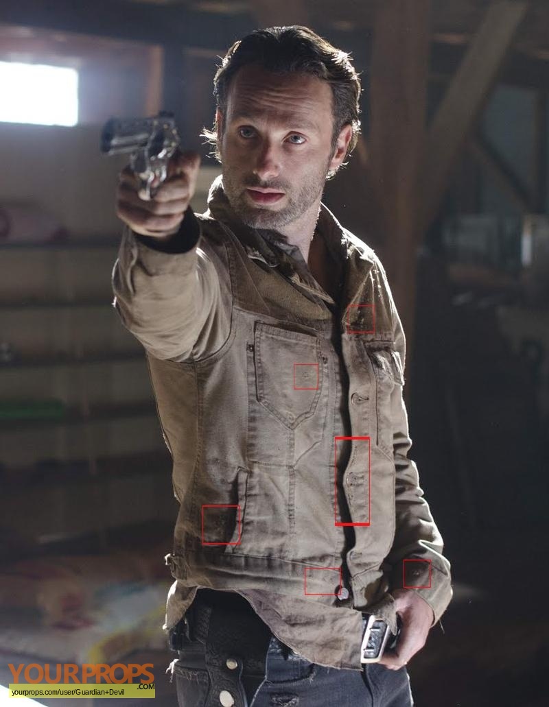The Walking Dead Rick Grimes (Andrew Lincoln) Costume original TV ...