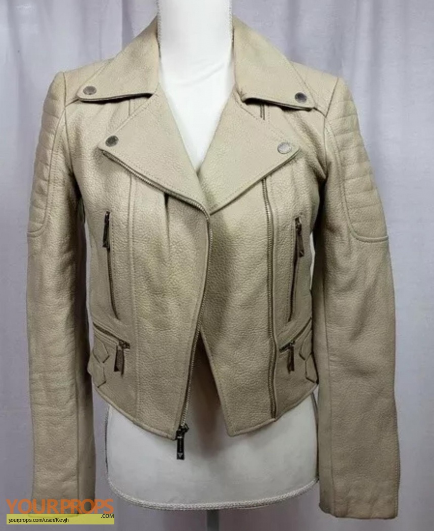Preacher Tulip white leather jacket original TV series costume