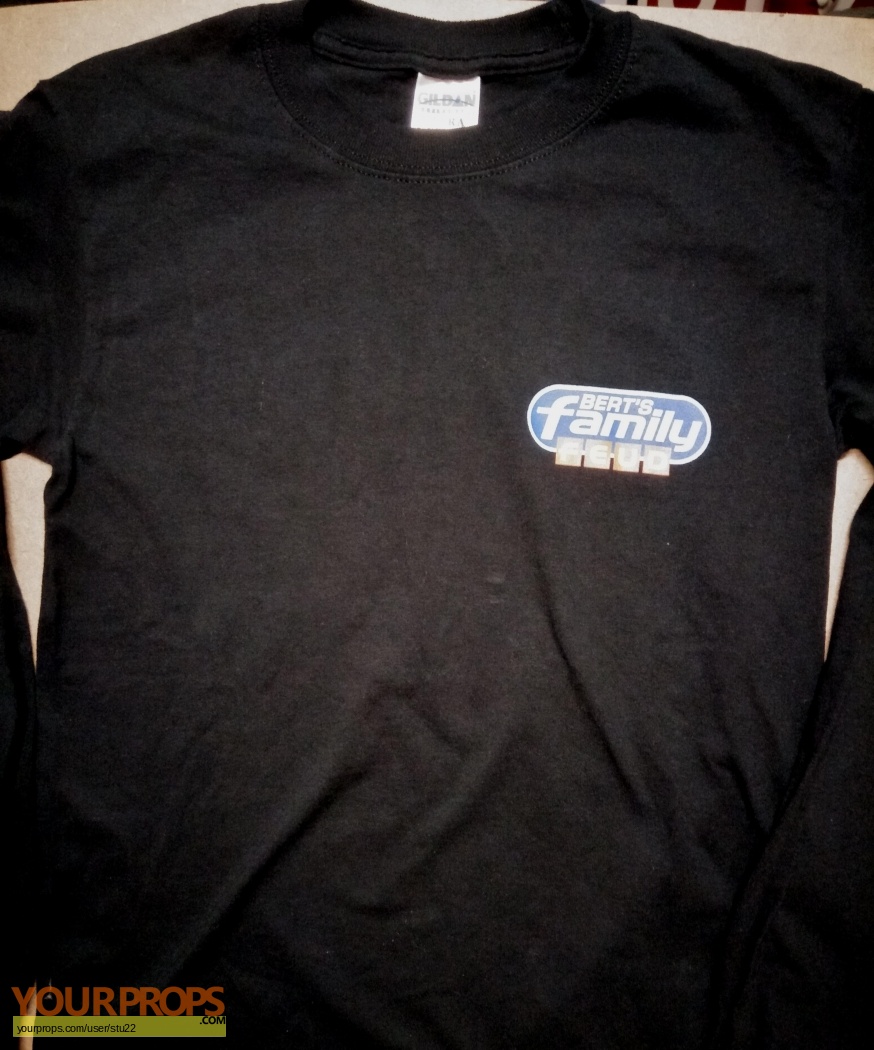 Bert's Family Feud Crew Shirt Size Sml original film-crew item