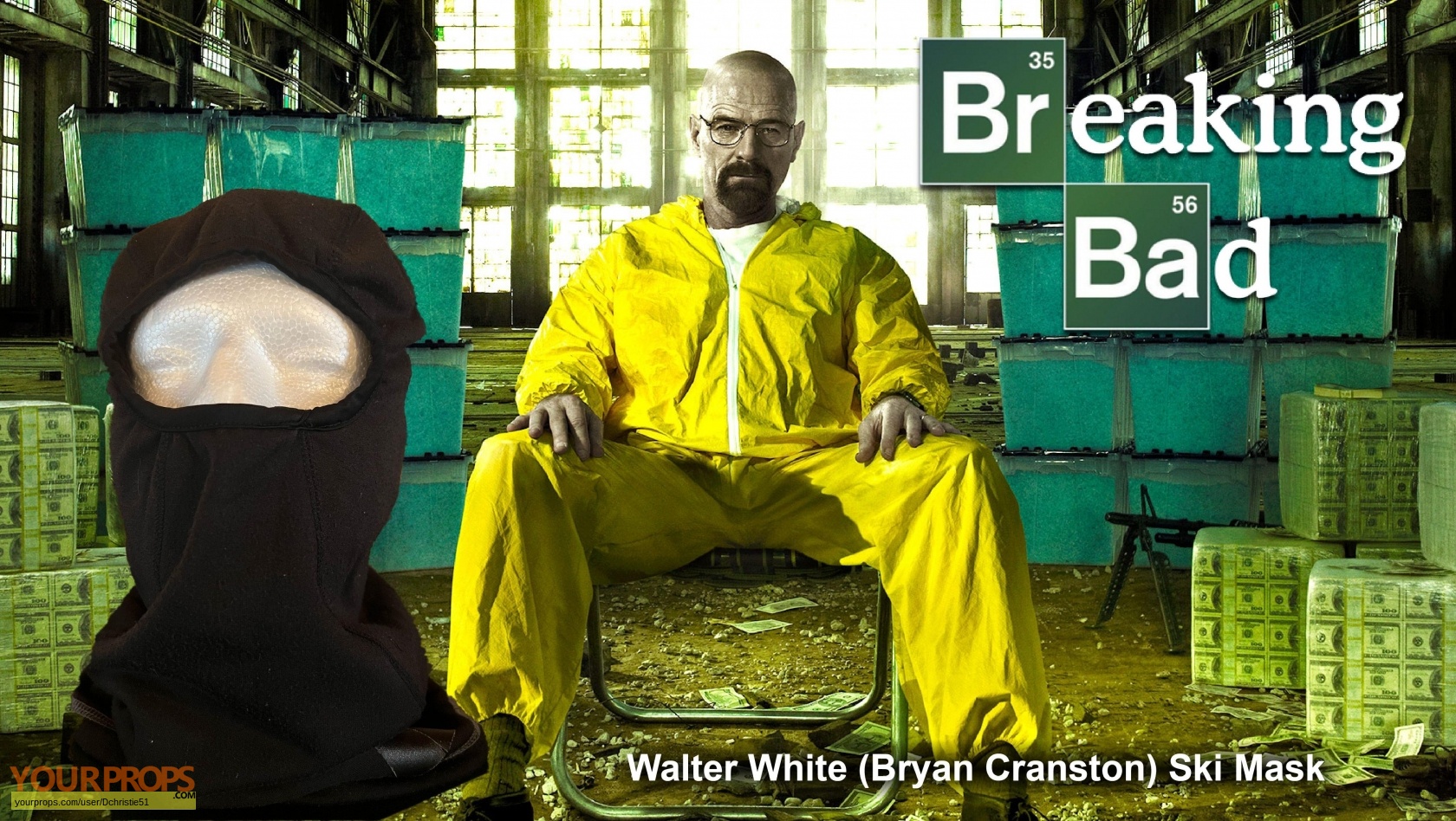 Breaking Bad Mask Cosplay Headgear Bryan Cranston Mask Cosplay