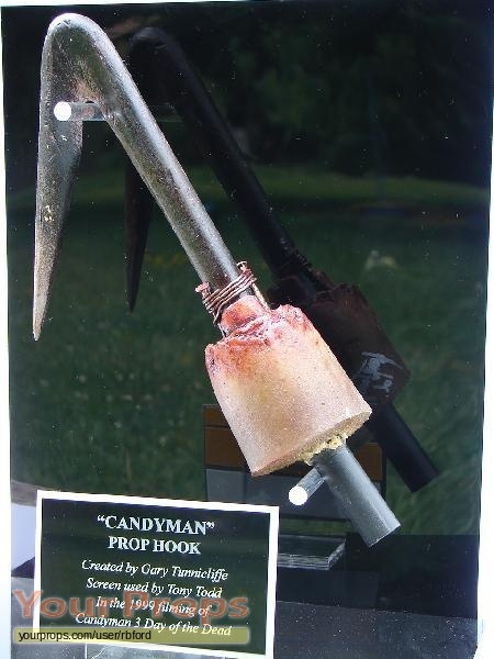 Candyman 3: Day of the Dead Screen Used Candyman bloody hook and