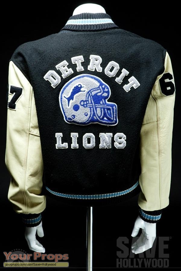 Beverly Hills Cop Axel Foley Detroit Lions Sports Letterman Jacket