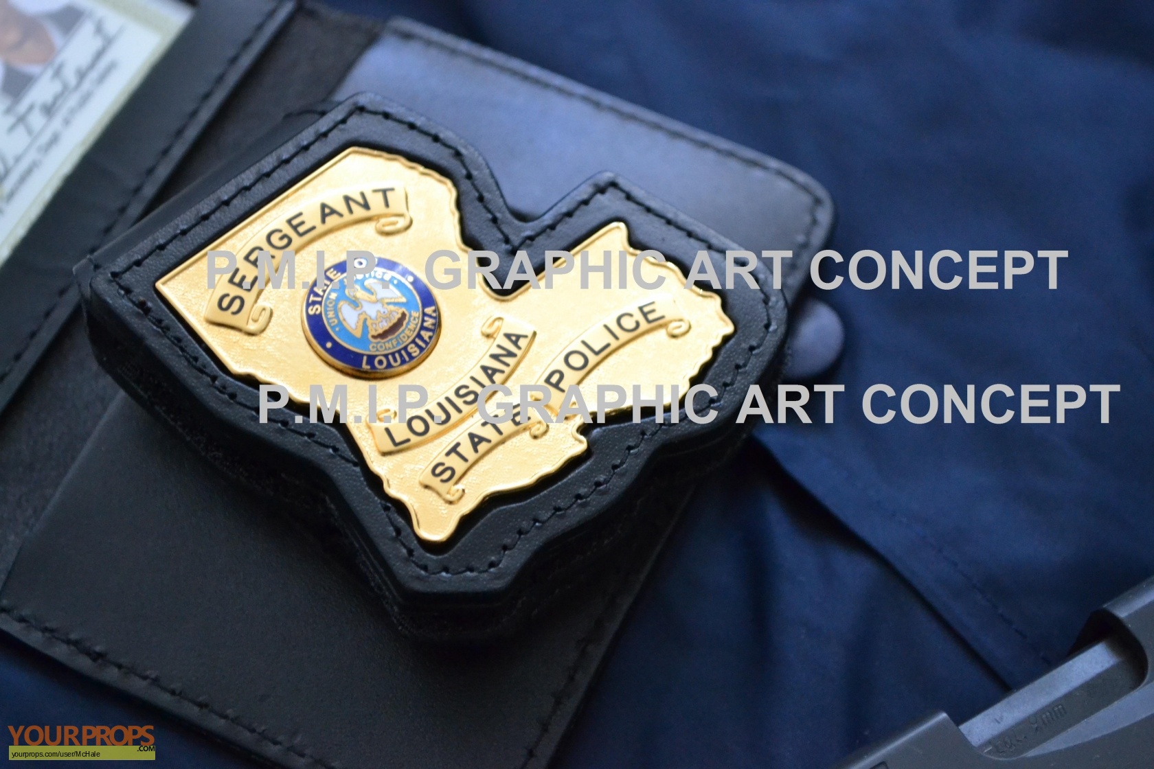 Louisiana State Police Badge (True Detective)