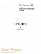 Species replica production material